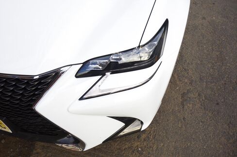 The triple-beam LED headlights are optional.