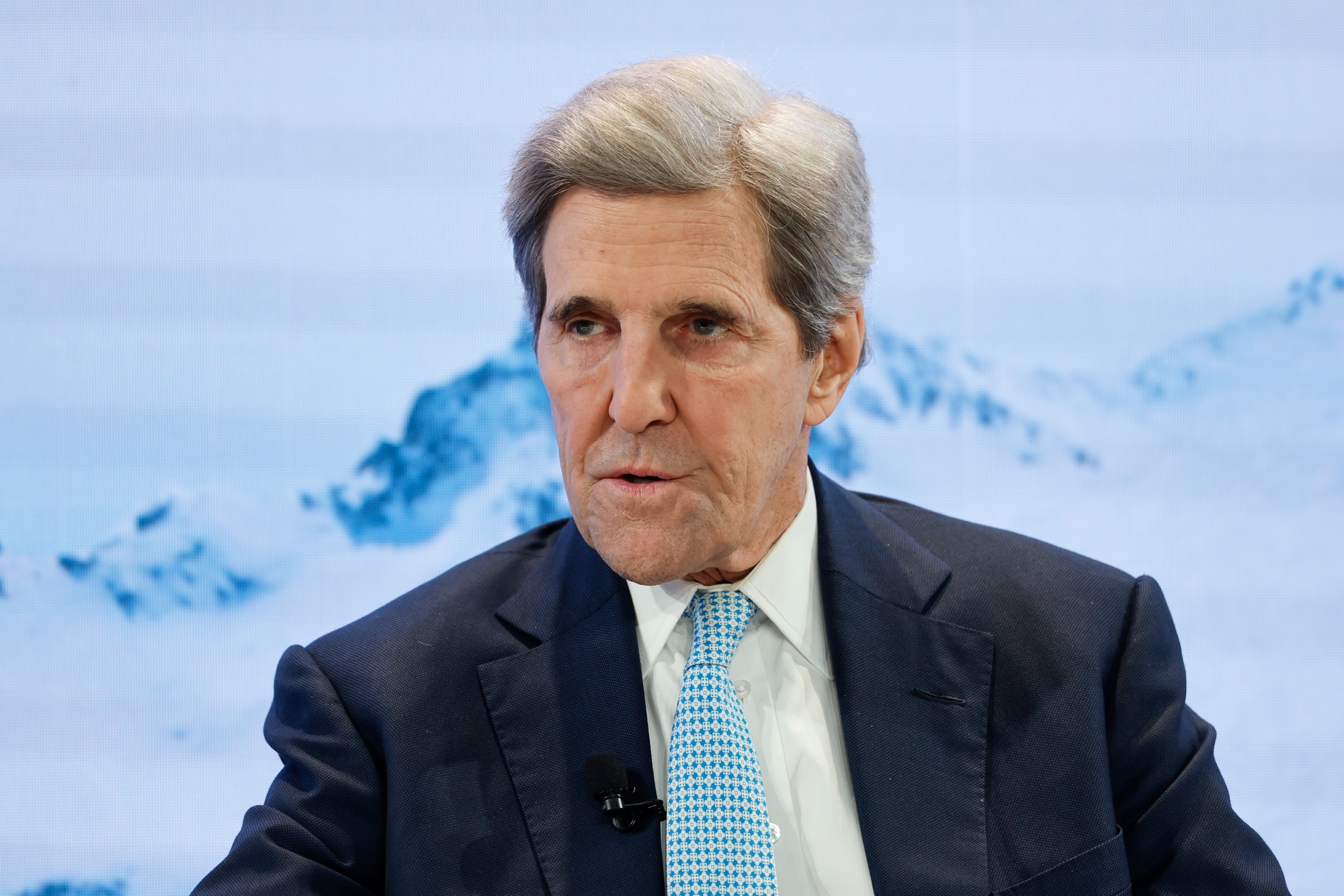 John Kerry in Davos on Jan. 18.