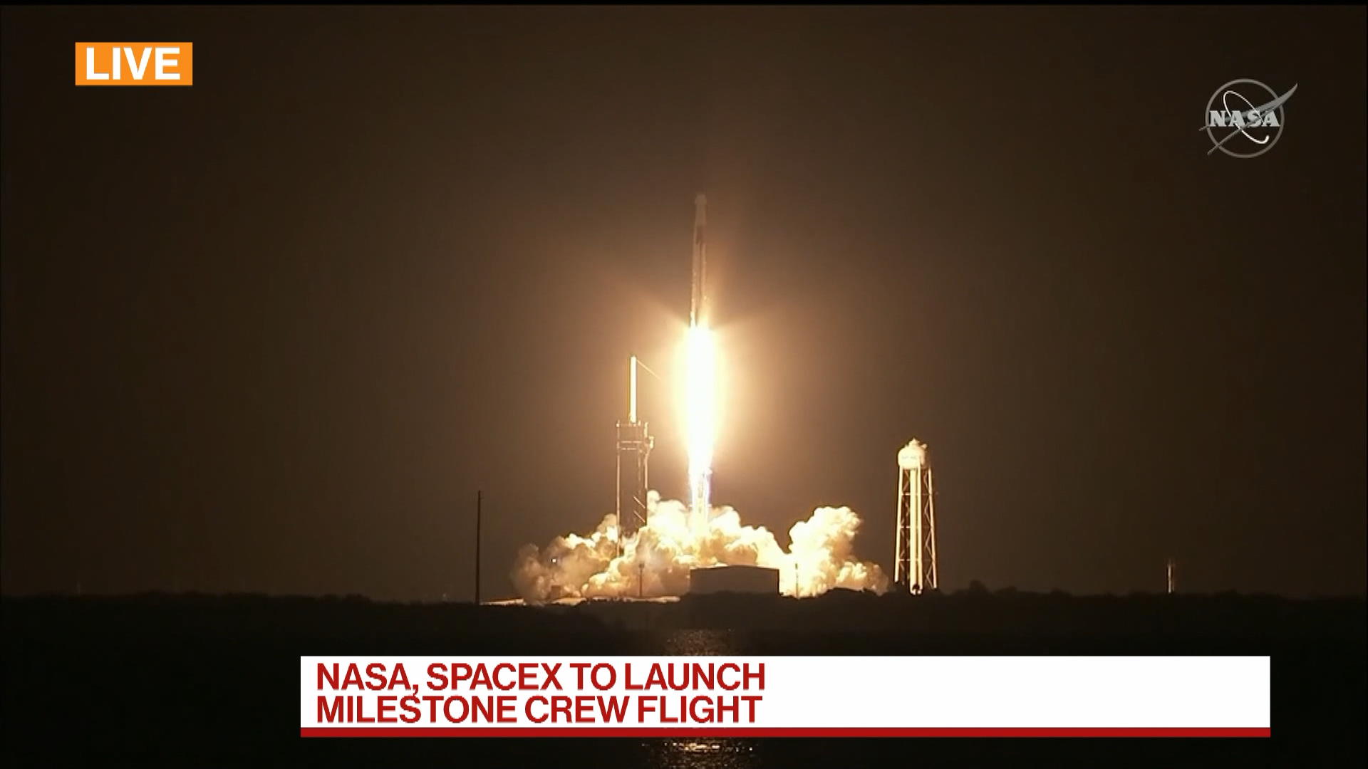 Watch as NASA, SpaceX Launch First Regular Crew Mission