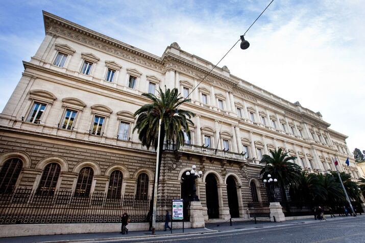 Views Of Intesa Sanpaolo SpA And Italy's Central Bank