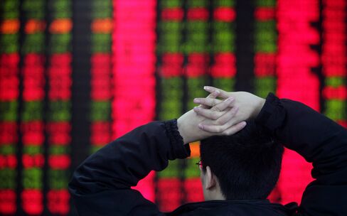 China’s Shares Gain After Stock Valuations Slump to 15-Week Low