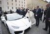 A Spanish Rental Car Agency Bought Pope Francis’s Lamborghini