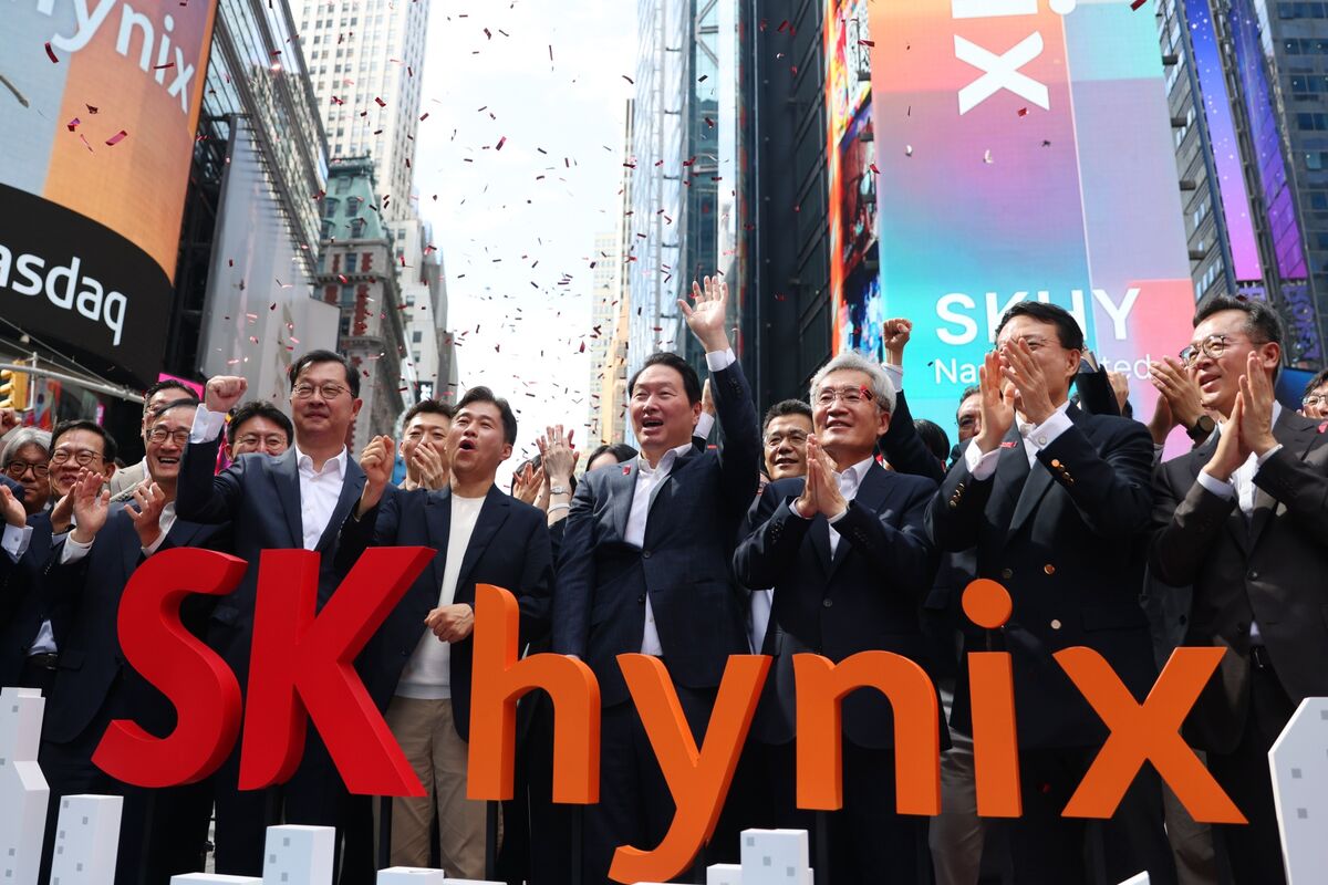 SK Hynix salta 13% ap贸s oferta recorde de US$ 26,5 bi nos EUA