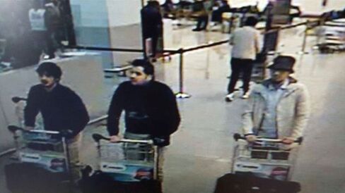 Three suspects of the attacks at Belgium’s Zaventem Airport