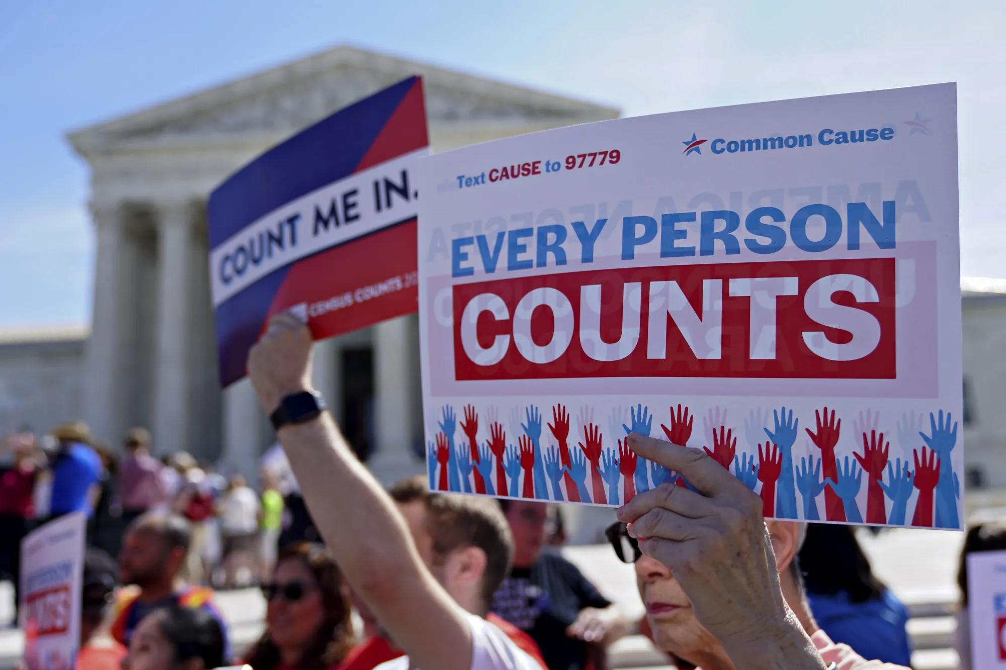 Supreme Court Hears Arguments On Trump Administration's Effort To Add Citizenship Question To 2020 Census 