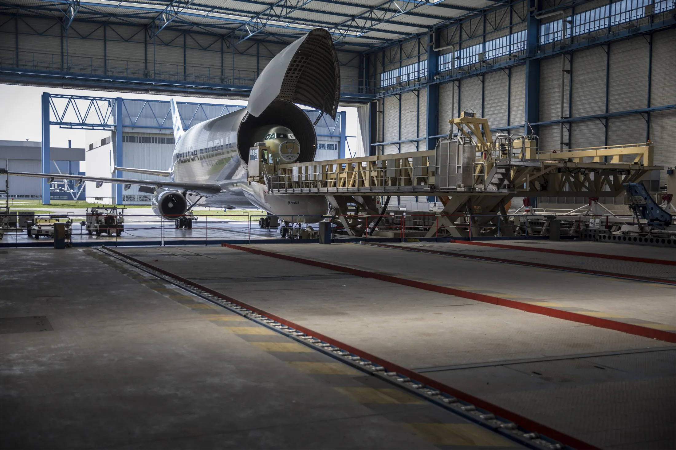Manufacturing Operations At The Airbus Group NV Factory