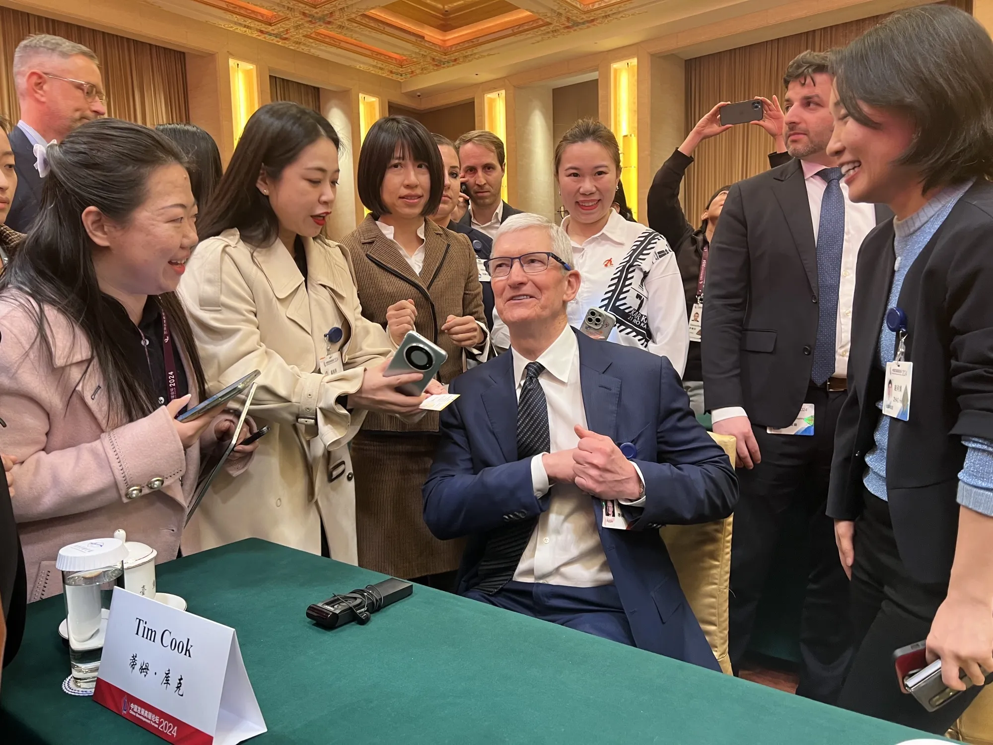 Tim Cook on March 24.