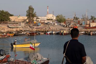 The Bushehr nuclear power plant in Iran.