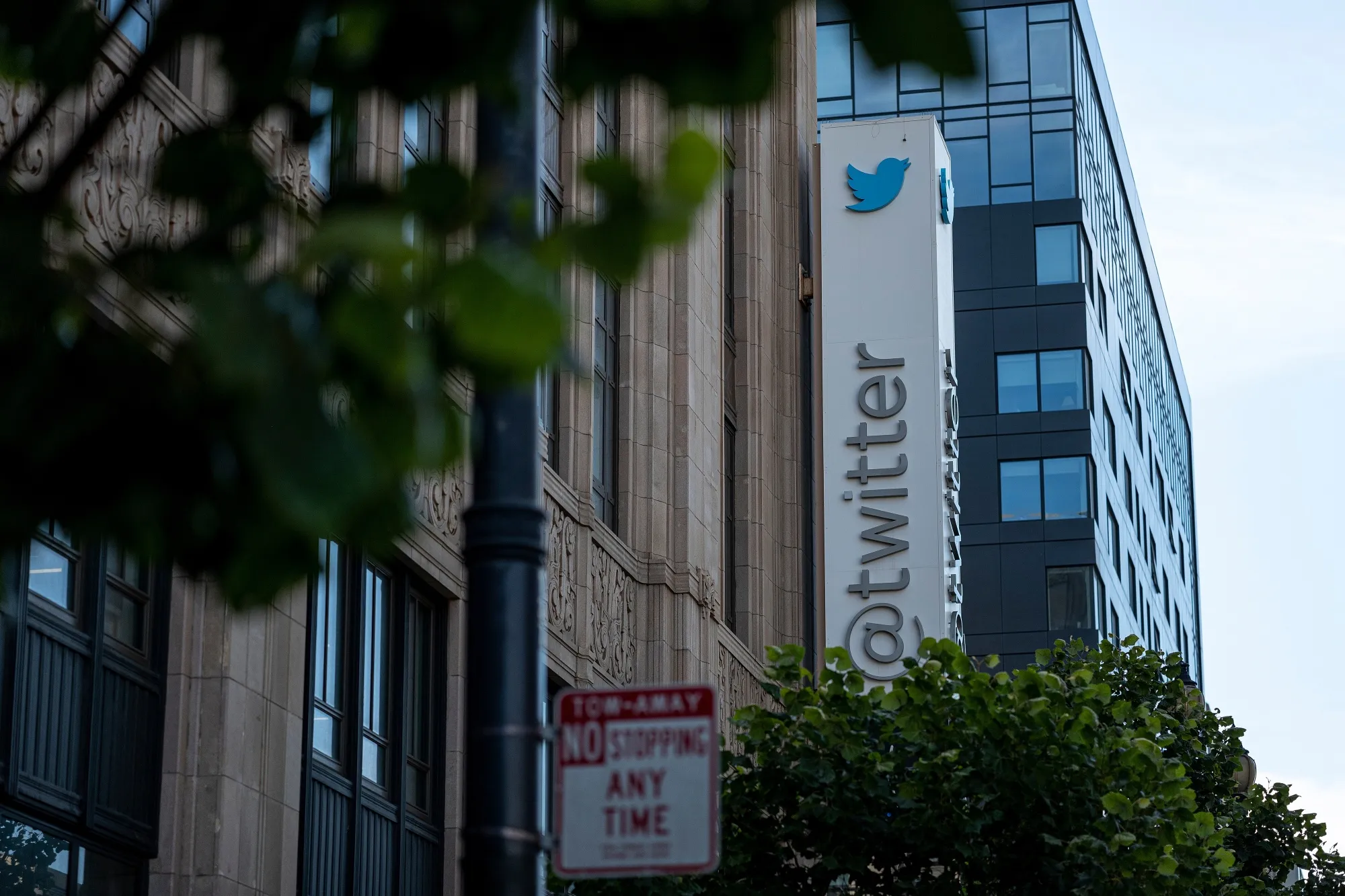 Twitter headquarters in San Francisco.