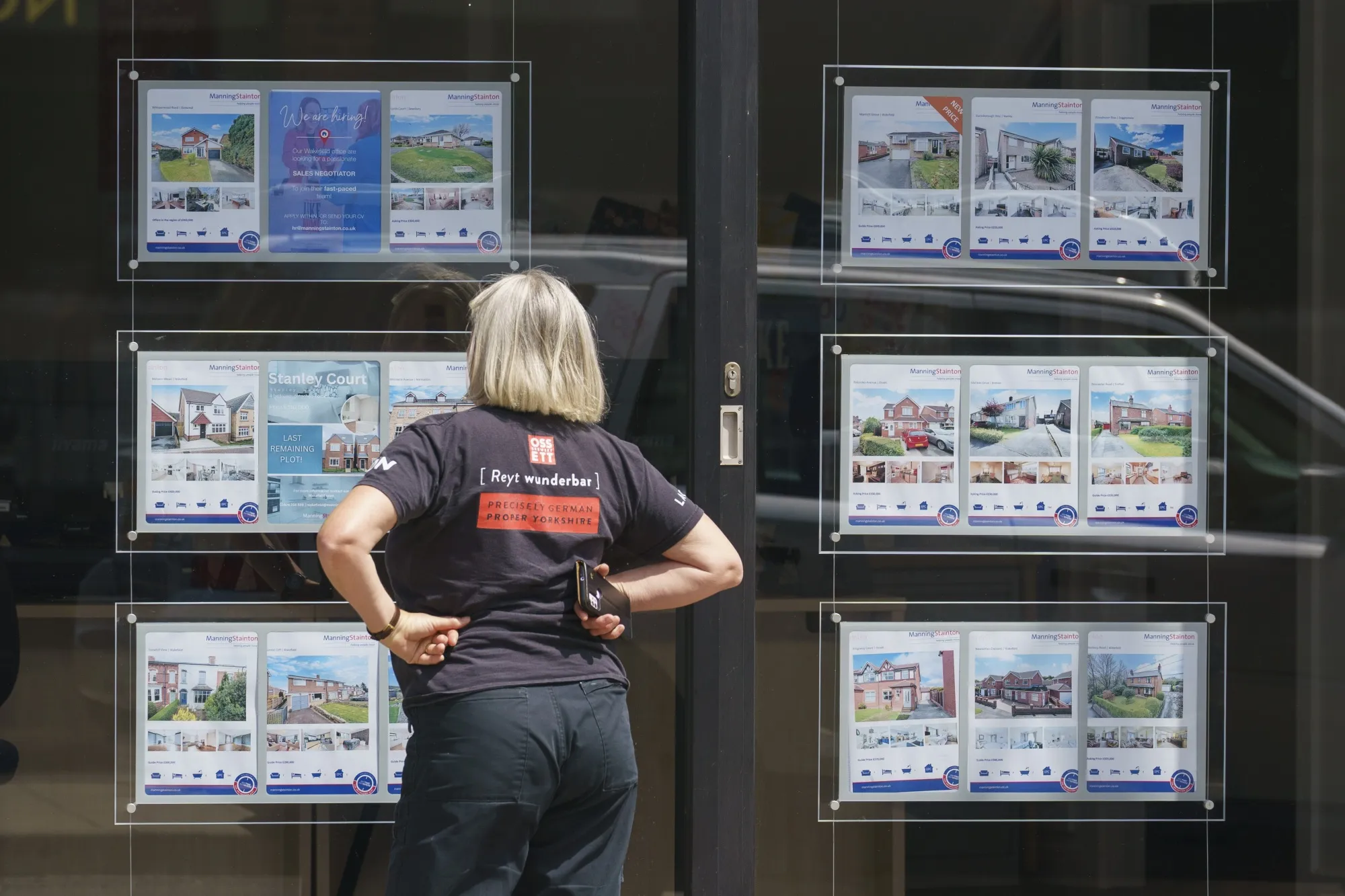 Buyers and sellers are both on strike.