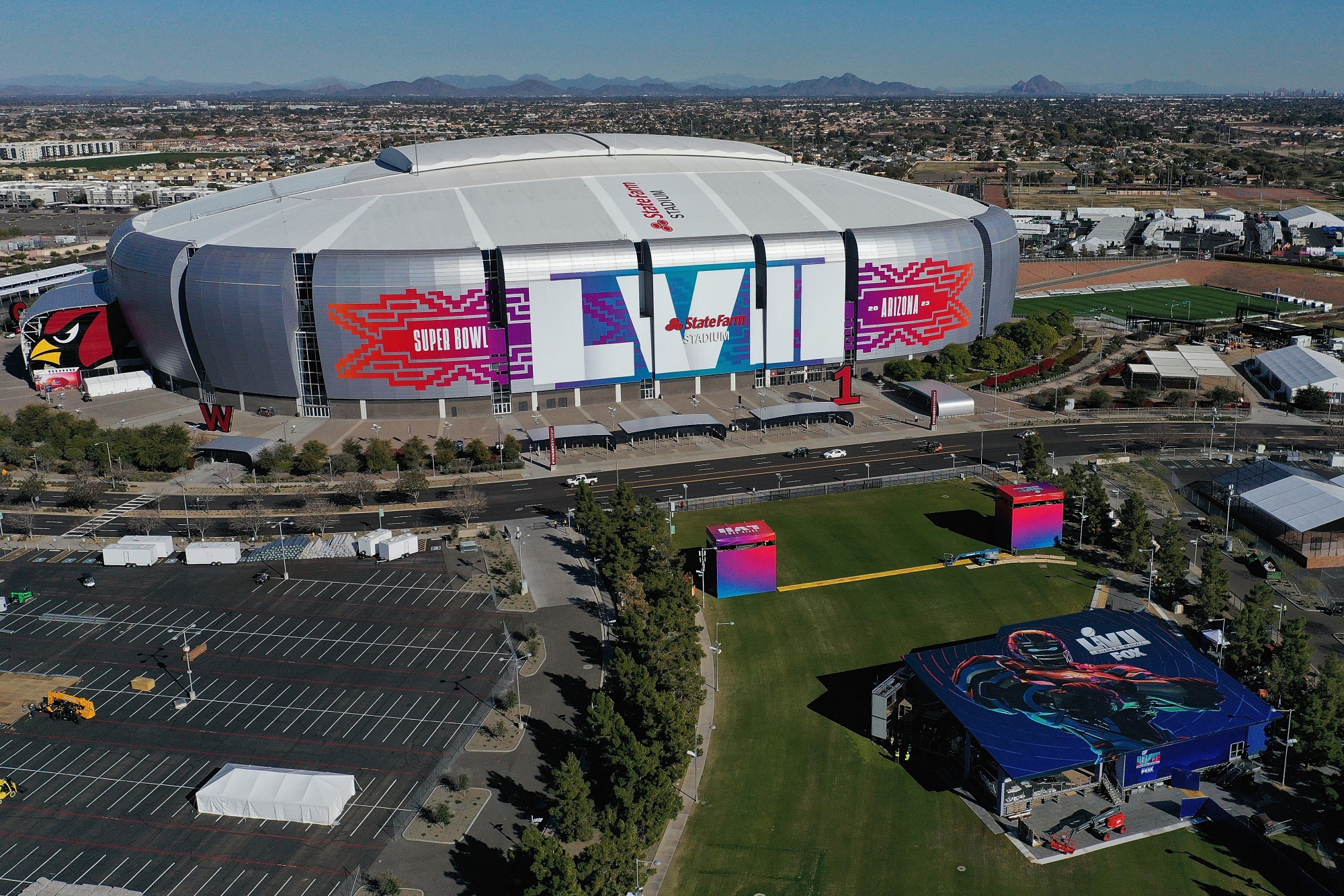 A general view of the Red Zone at the University of Phoenix Stadium News  Photo - Getty Images