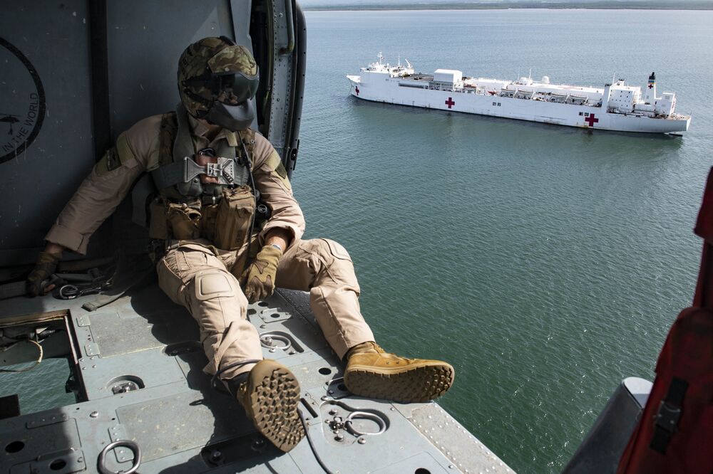 U S Hospital Ship To Cruise Near Venezuela Amid Rising Tensions