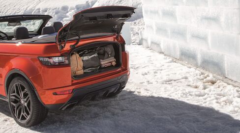 Land Rover would like you know you can use its convertible in the snow.
