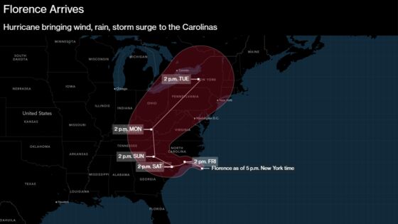 Florence's Wrath Hits Carolina Coast, With Worst Still to Come