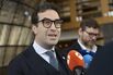Carlos Cuerpo attends a Eurogroup meeting in Brussels, on May 4.