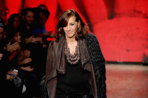 Designer Donna Karan.