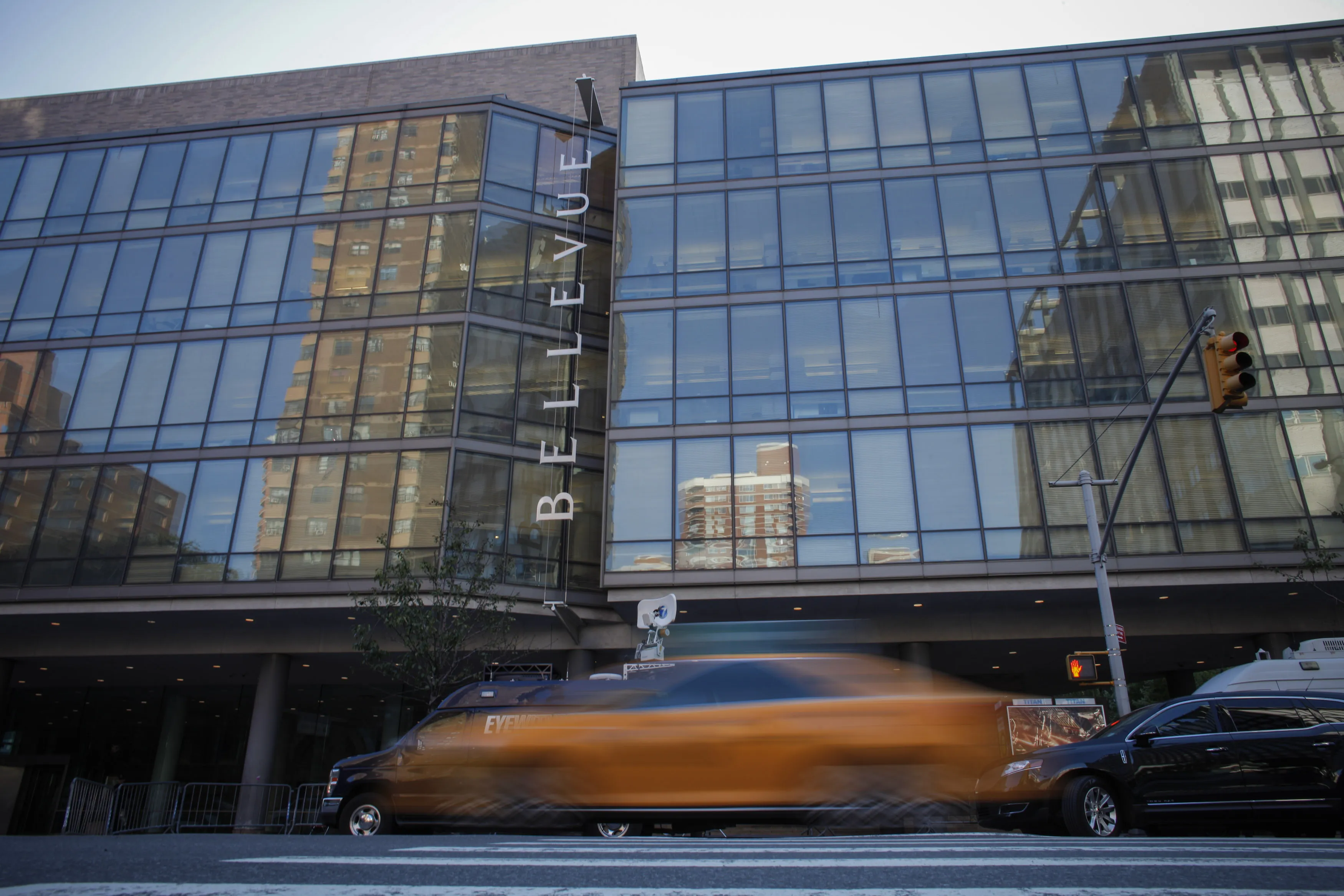 Bellevue Hospital in New York City, one of the city’s 11 publicly run hospitals.