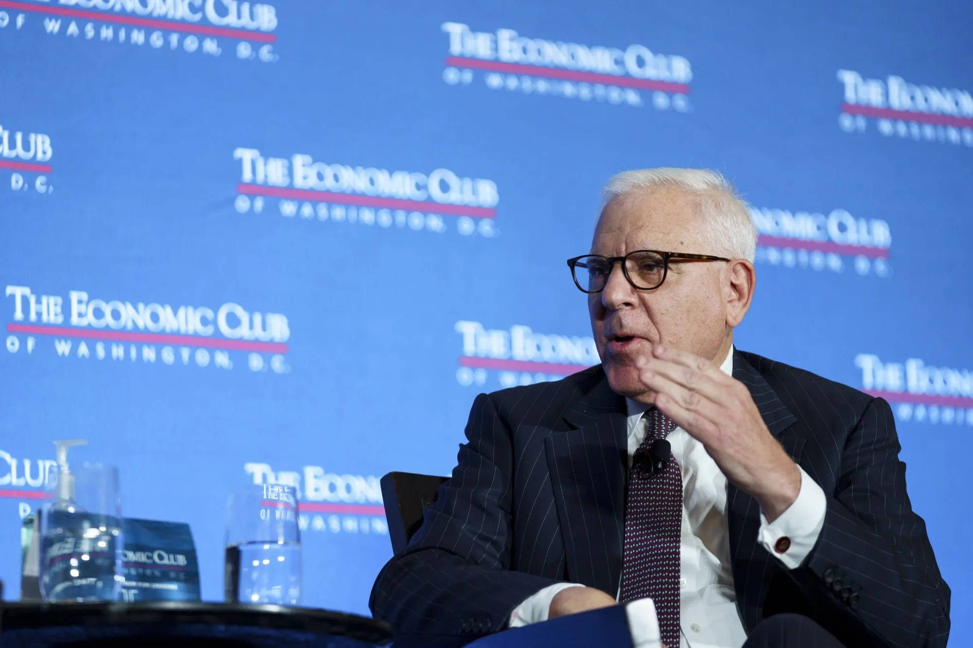 David Rubenstein, co-founder of the Carlyle Group.