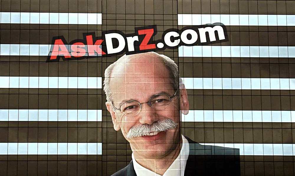 Dieter Zetsche is&nbsp;quintessentially German –&nbsp;mustache, sensible glasses, Dieter –&nbsp;but with some rogue&nbsp;flourishes: self-deprecation and a sense of humor.&nbsp;