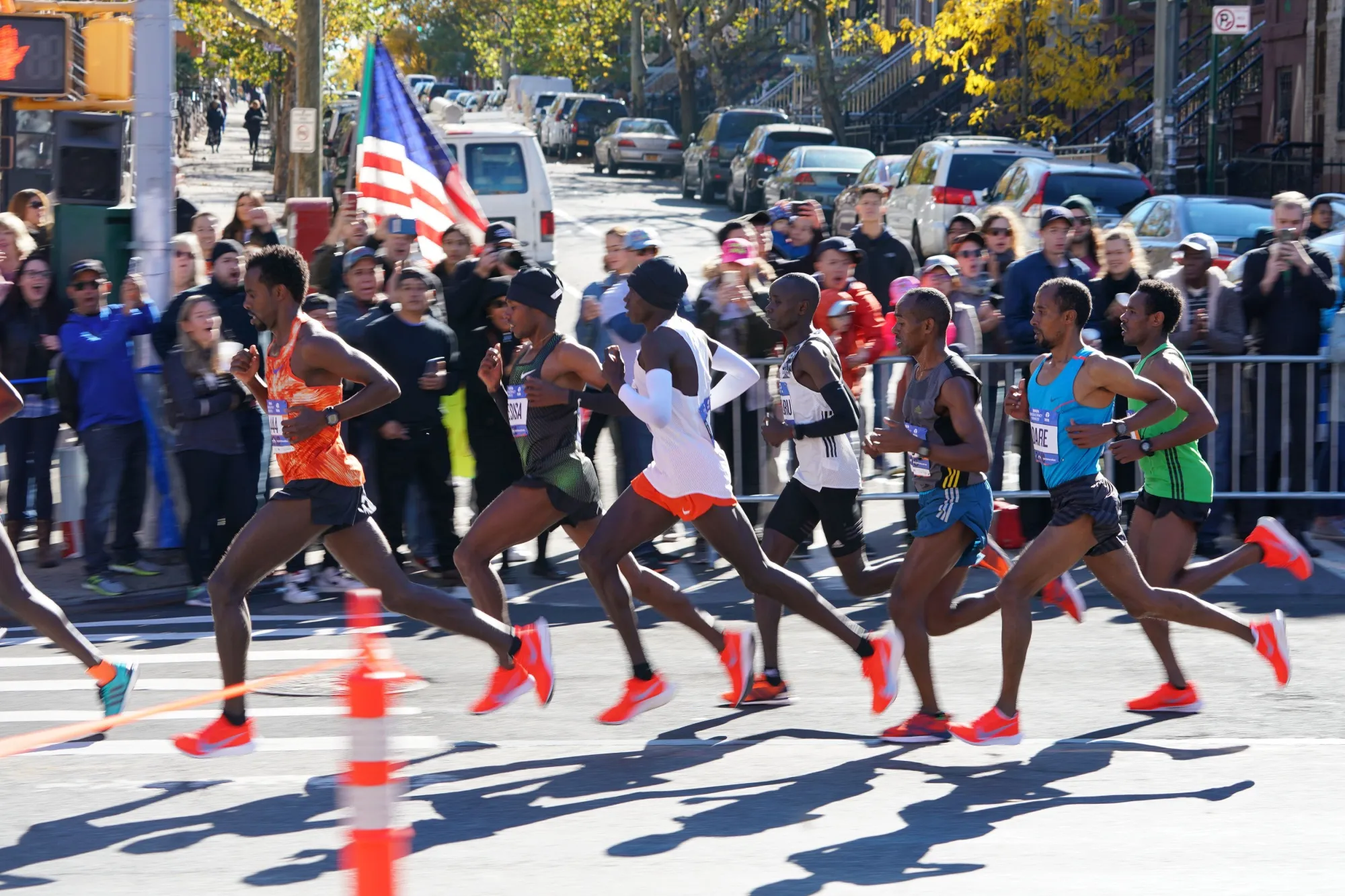 Elite running.