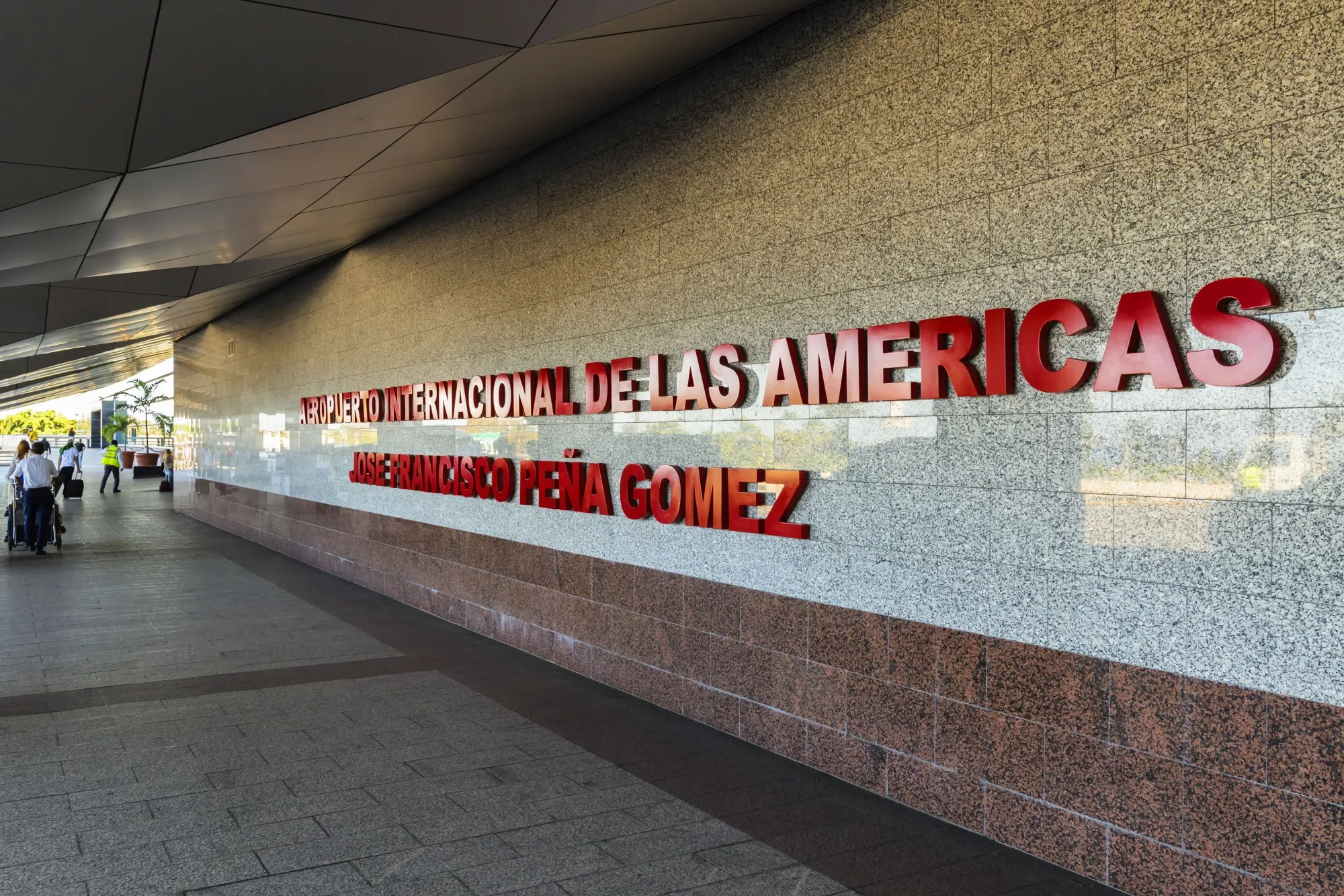 The Las Americas international airport near Santo Domingo,&nbsp;Dominican Republic.