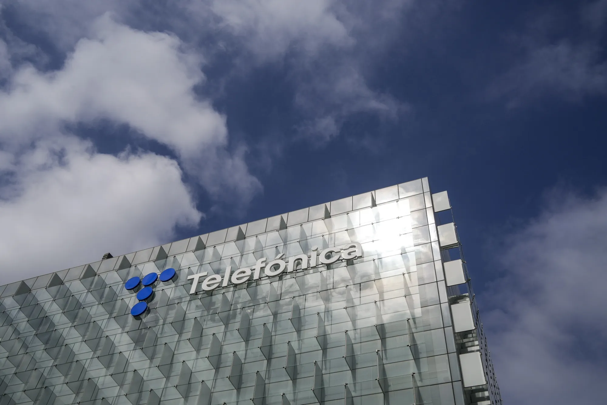 The Telefonica headquarters in Madrid.