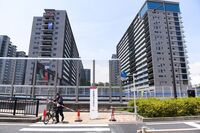 The Olympic and Paralympic athletes village for the Tokyo 2020 Games in Tokyo.
