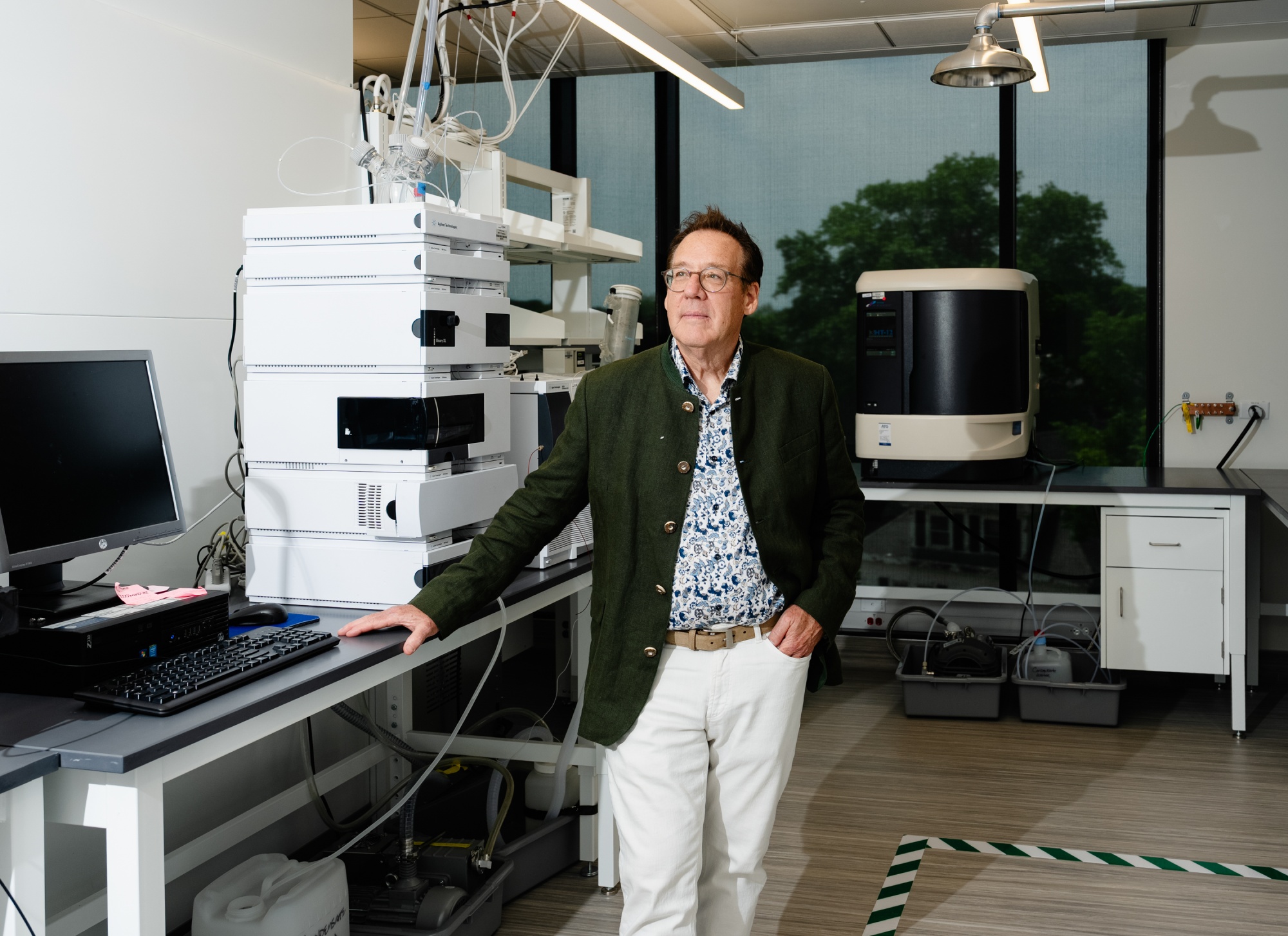 Gregory Verdine at his lab in Watertown, Massachusetts