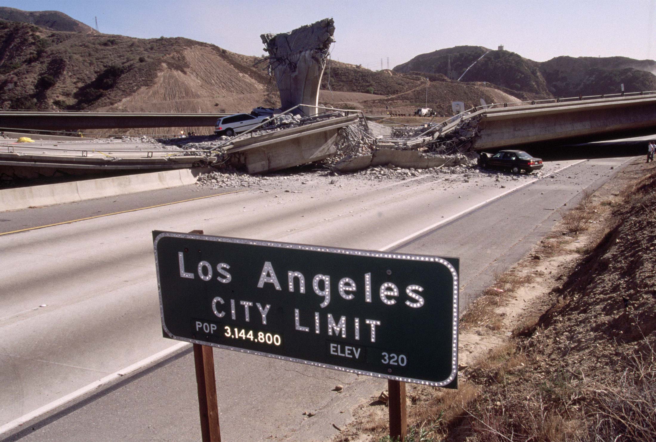After the Northridge earthquake in 1994.