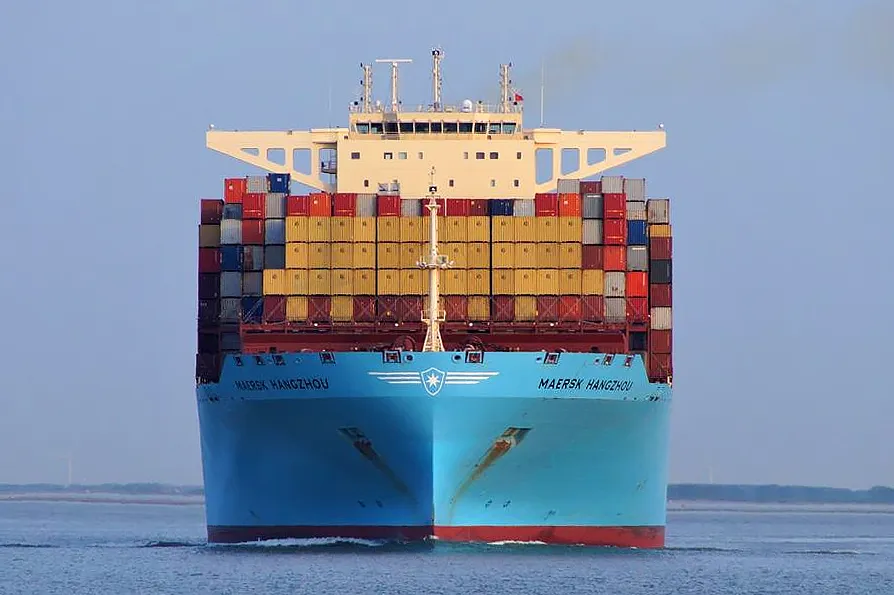 The Maersk Hangzhou