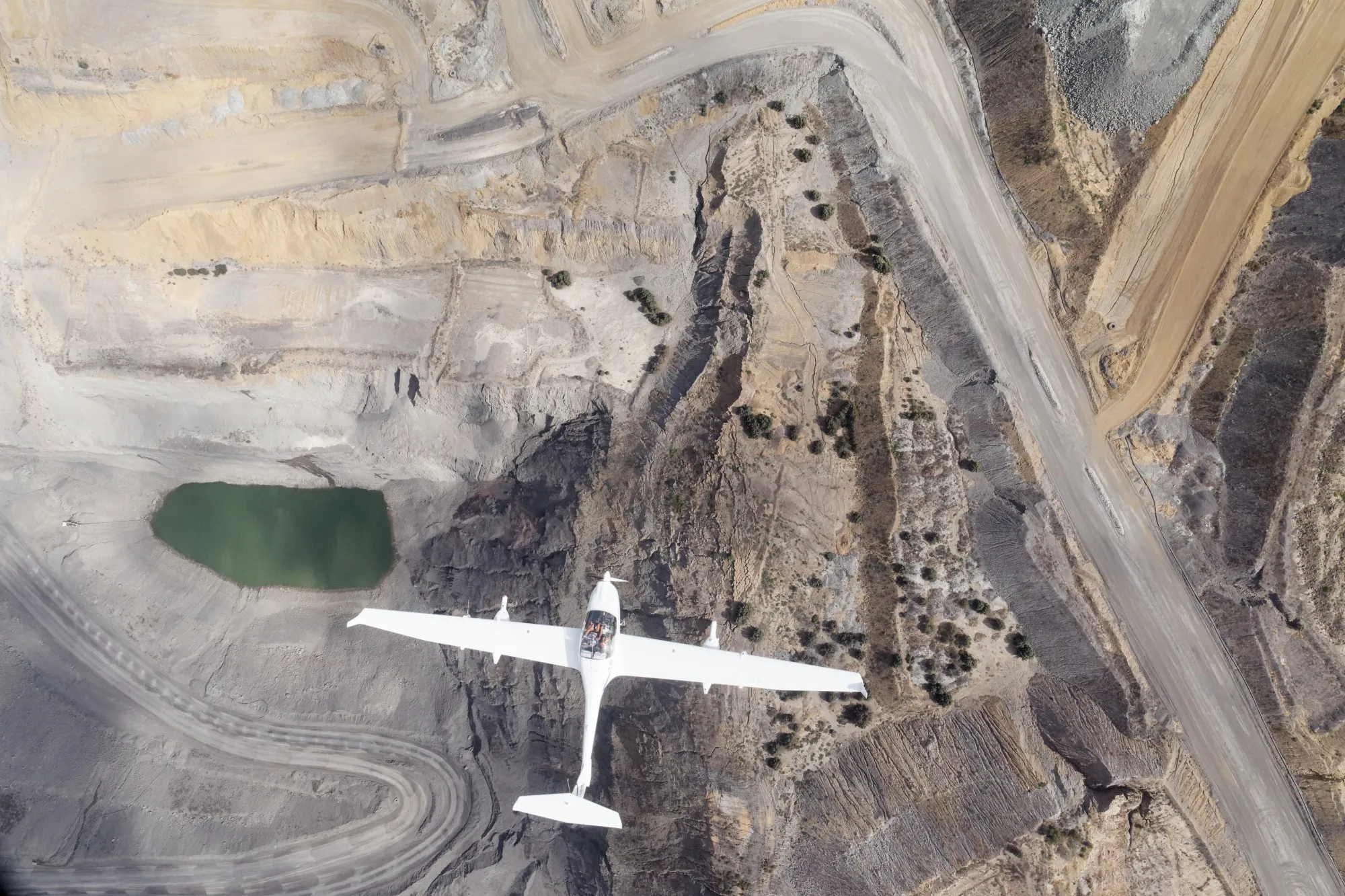 Verifying a coal mine’s methane emissions using aircraft-based measurements in Australia. Source Jorg Hacker/Airborne Research Australia