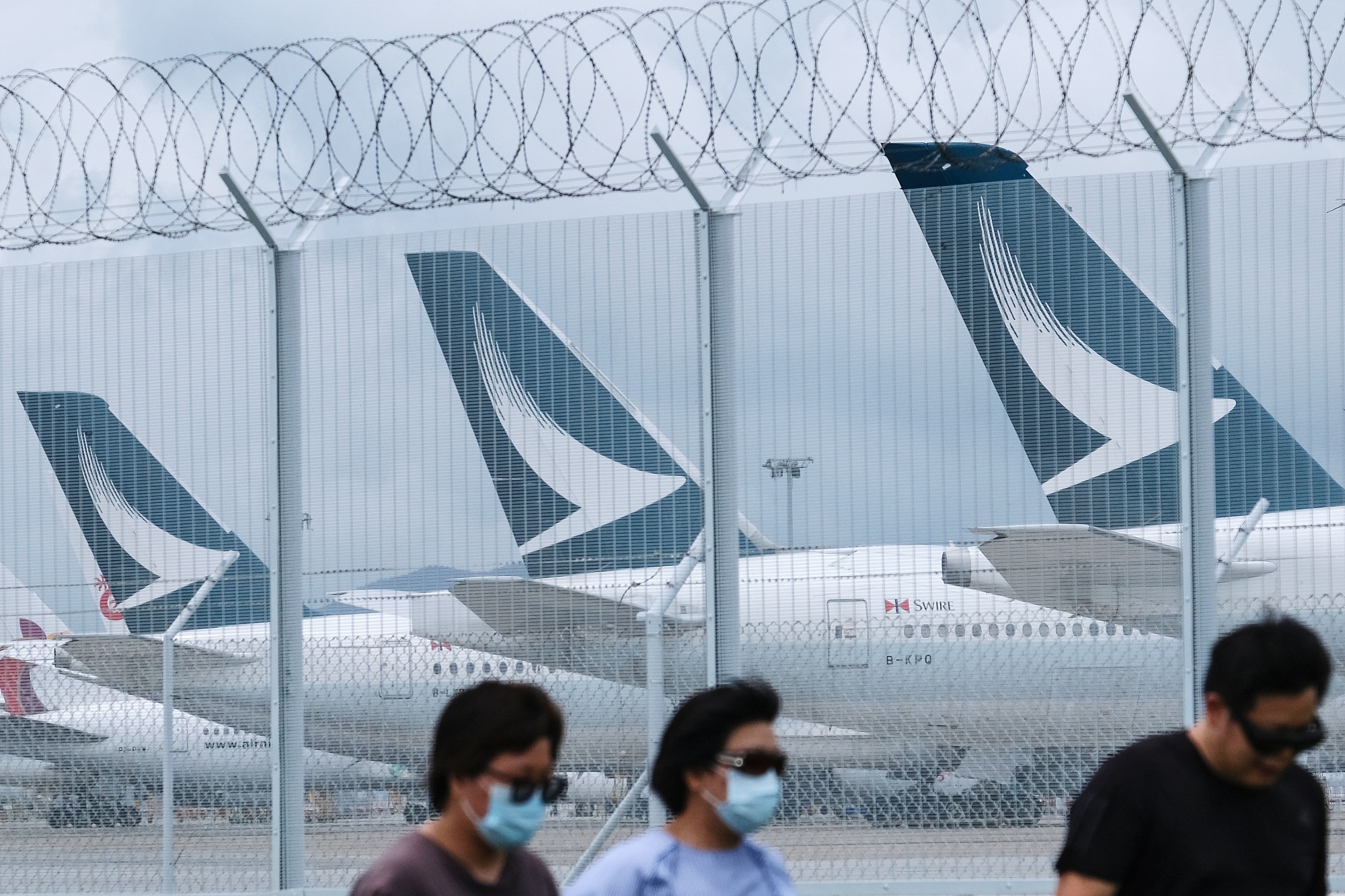 Cathay Pacific Airways Ltd. Aircraft as Airline Proposes Recapitalization to Raise $5 Billion