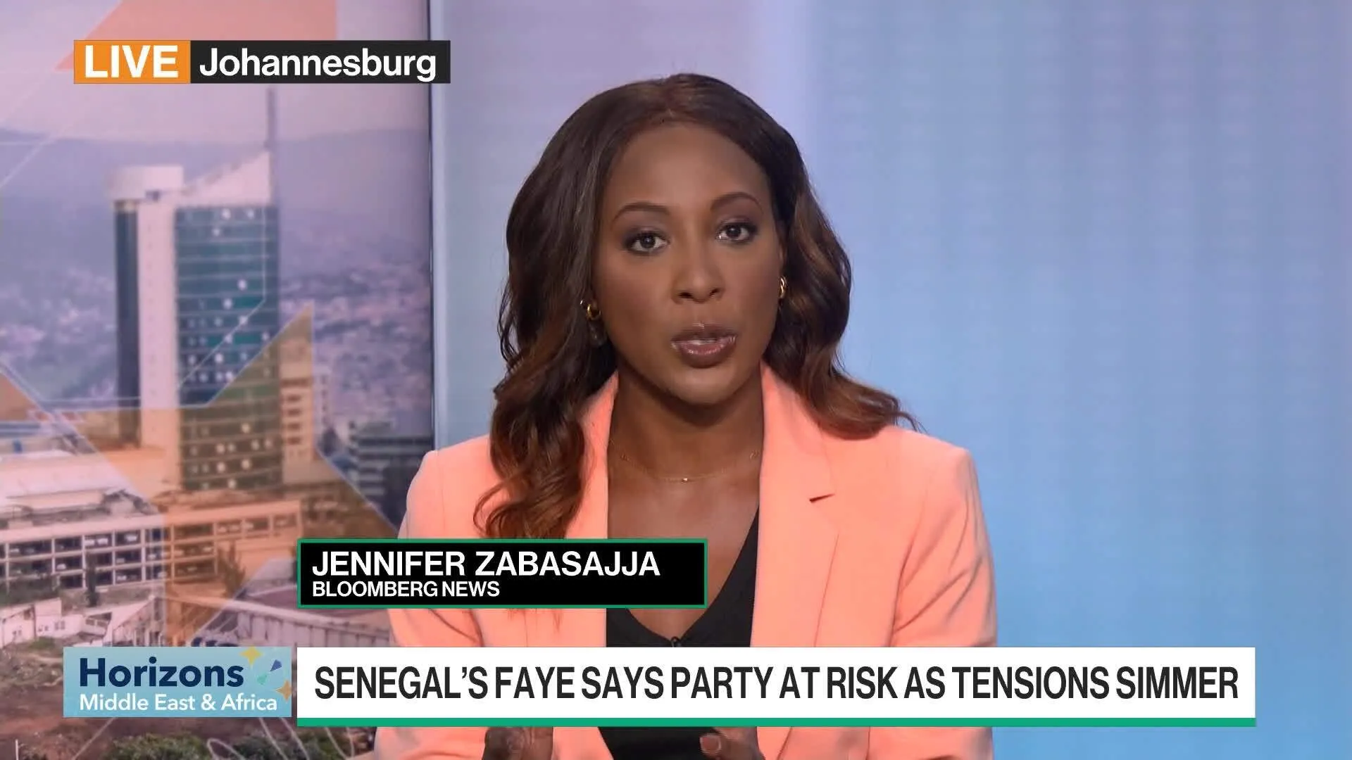 Senegal's Faye Says Party At Risk As Tensions Simmer