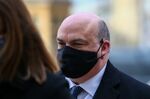 Mike Lynch&nbsp;arrives for an&nbsp;extradition hearing at Westminster Magistrates Court in London, on Feb. 12.