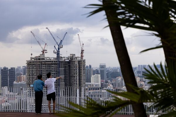 General Views in Singapore as City-State Sees Budget Surplus Amid Handouts Pre-Transition