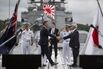 Australian Diplomats Attend Inspection Inside The Escort Vessel Mikuma