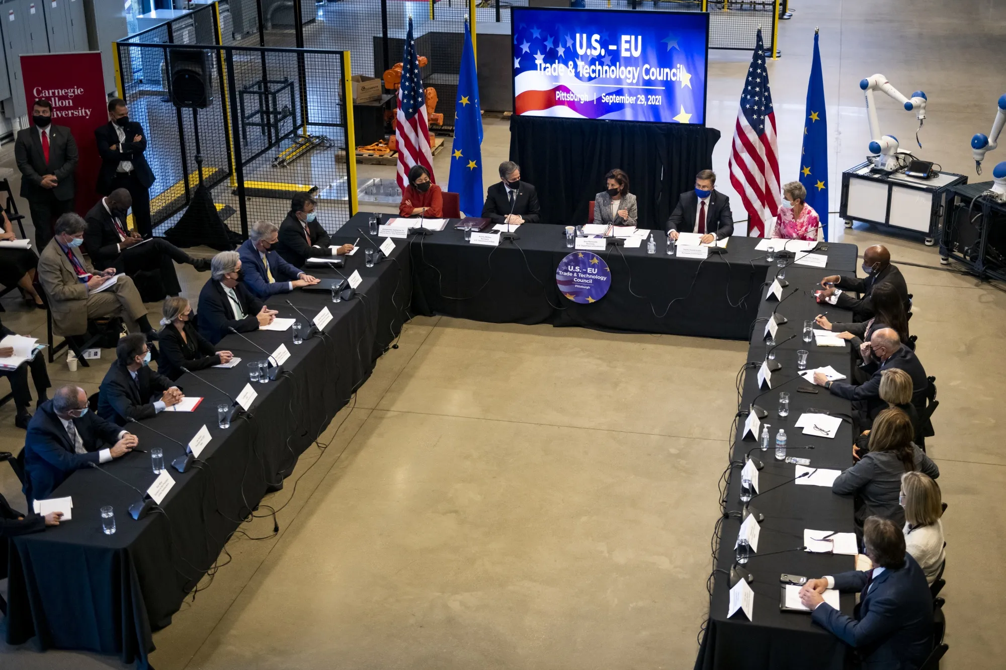 Inaugural U.S.-EU Trade And Technology Council Meeting