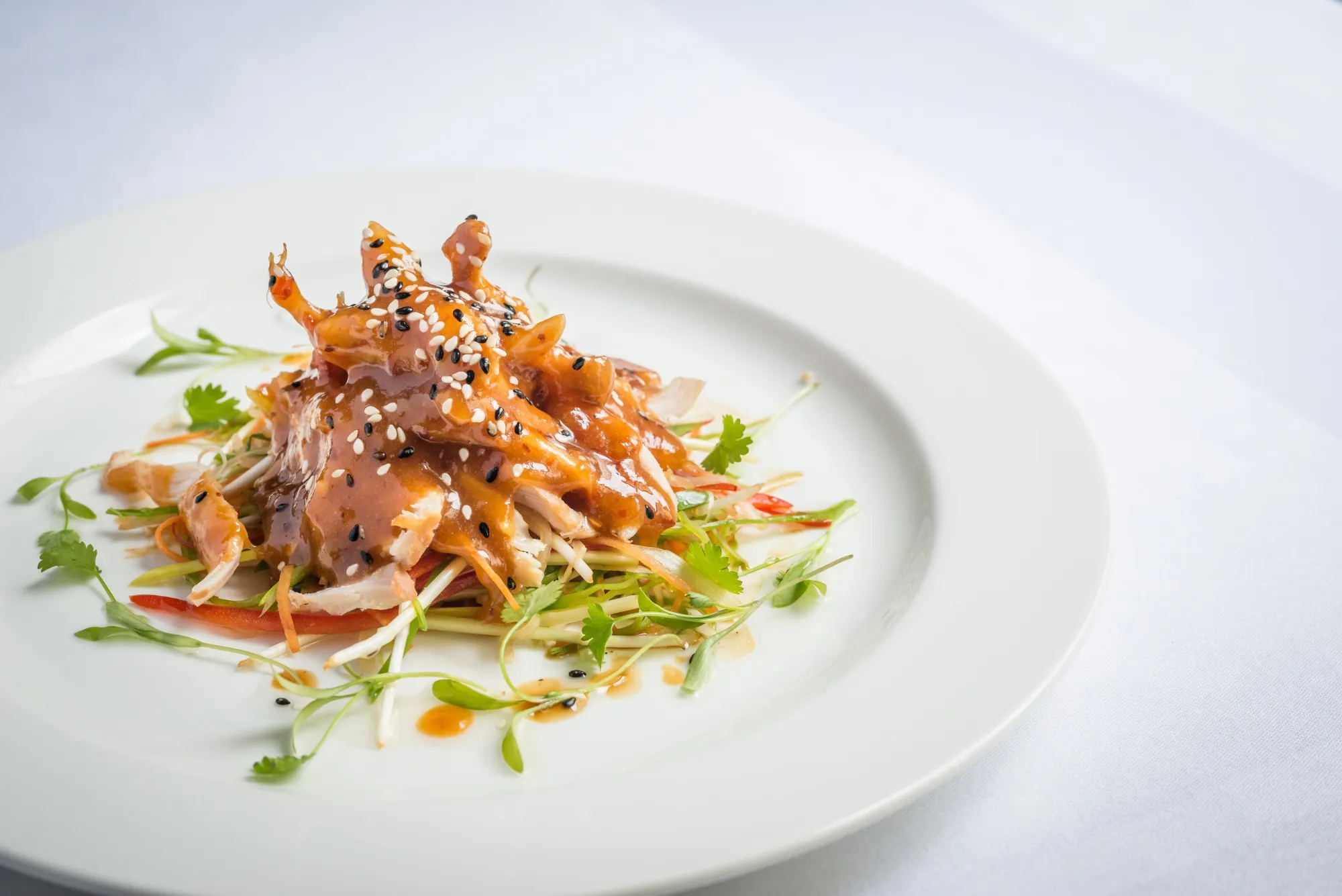 The Ivy Bang Bang chicken, peanuts and chilli.