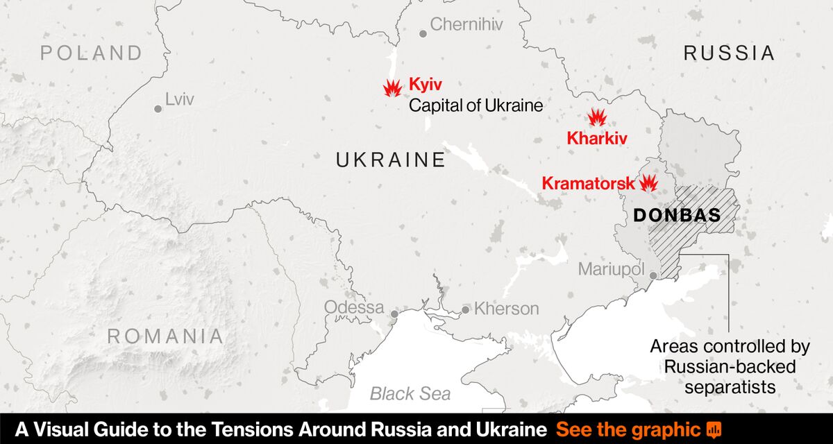 Ukraine, Russia Update Latest News for Feb. 18, 2022 - Bloomberg