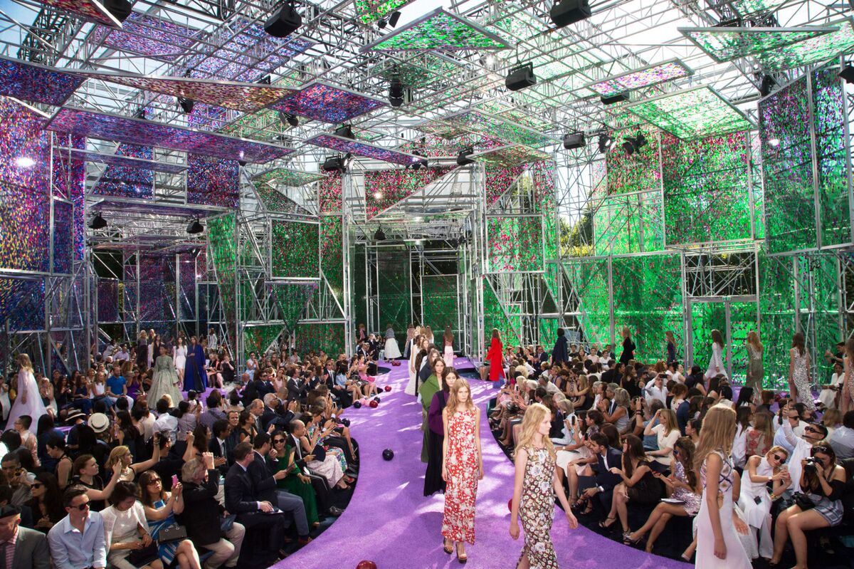 The Gorgeous, Psychedelic Worlds of Departing Dior Designer Raf