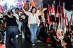 Presidential Candidate Keiko Fujimori Holds Closing Campaign Rally