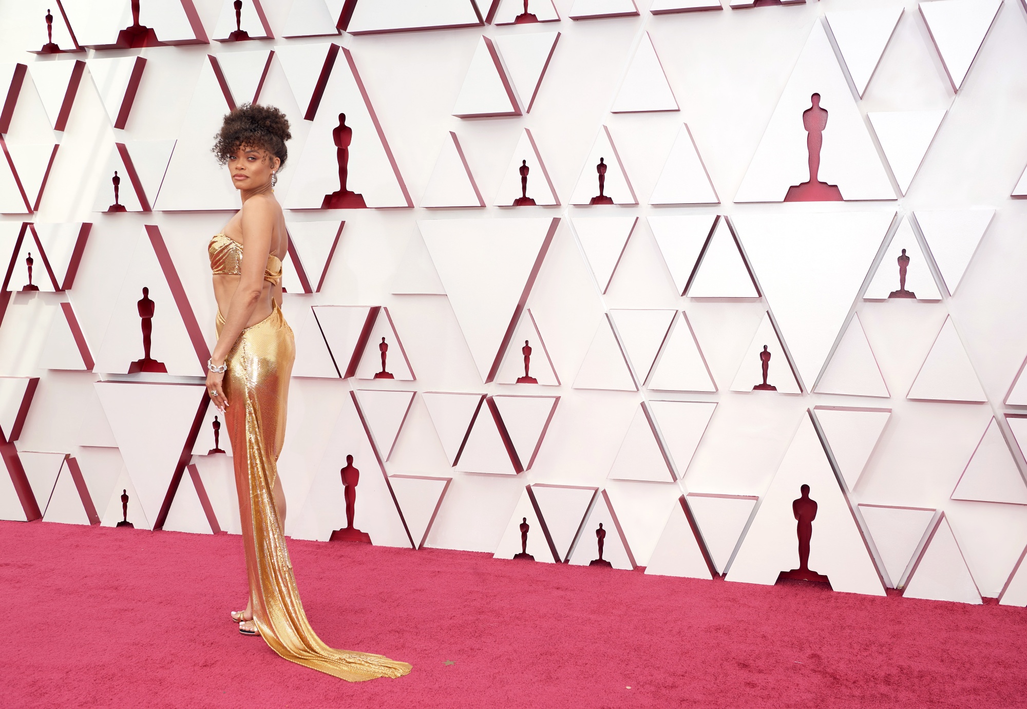 The Oscars Bring Back Red Carpet Glam in Whites, Reds, Gold