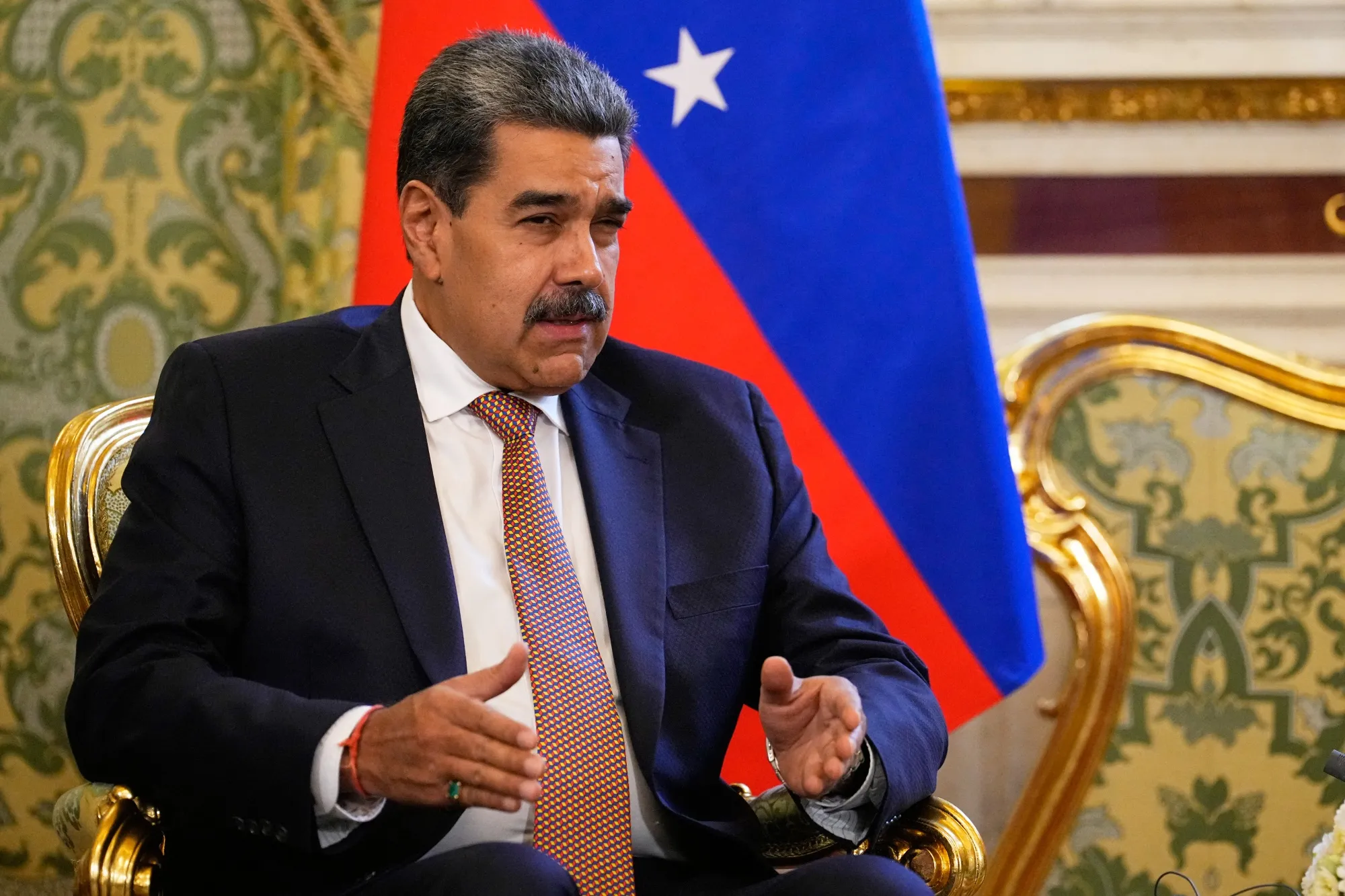 Nicolas Maduro in Moscow on May 7.