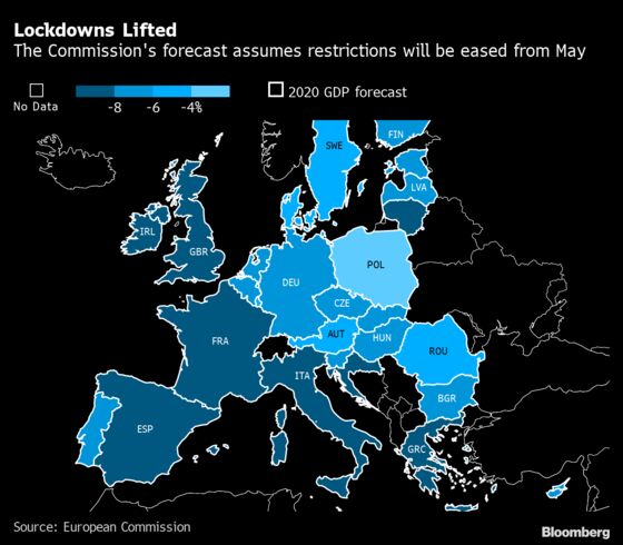 More Slog Than Snapback Is Outlook for Europe’s Virus Recovery