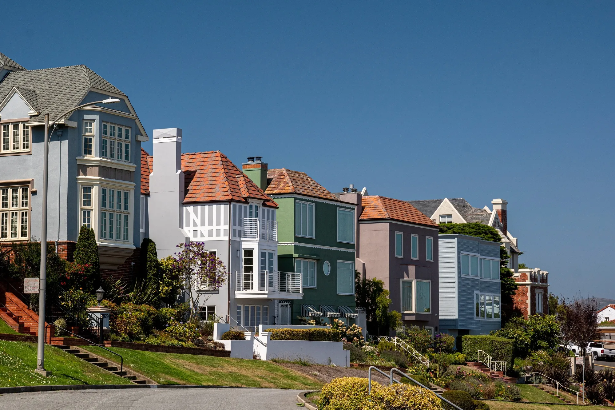 Residential homes in San Francisco, California, US, on Thursday, Sept. 8, 2022.&nbsp;