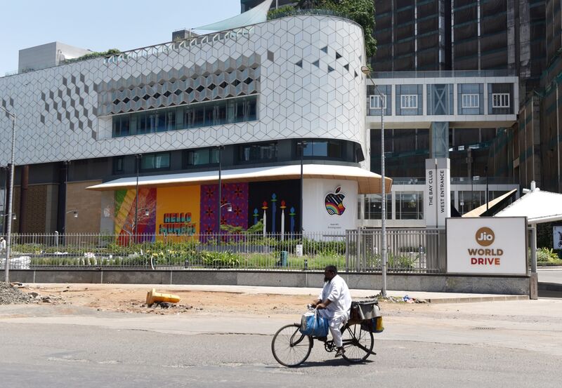 Apple откроет первый магазин в Индии в финансовом центре Мумбаи