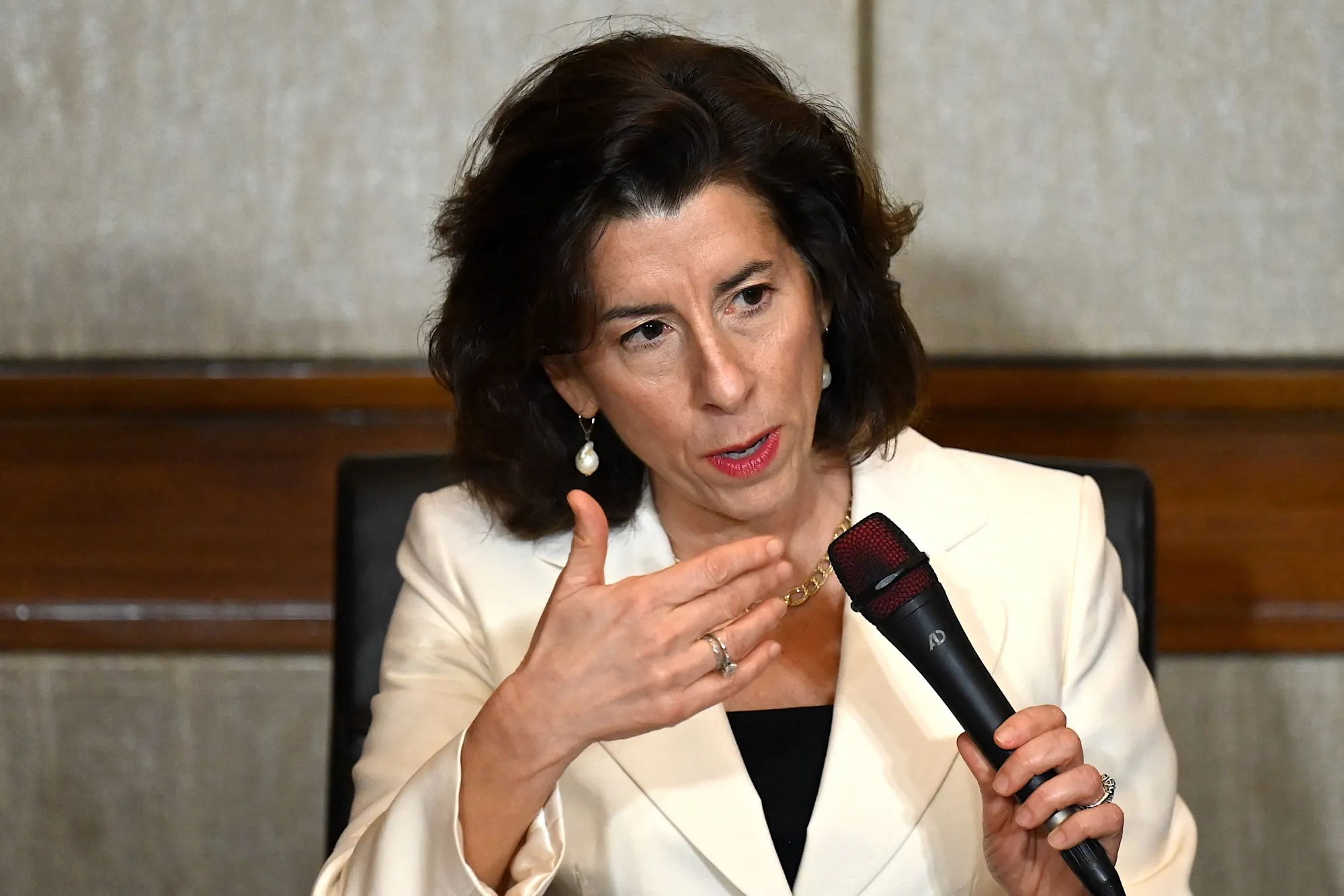 Gina Raimondo on March 11.