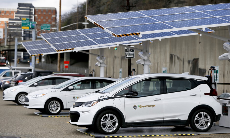 Pittsburgh now boasts a fleet of city-owned electric vehicles.