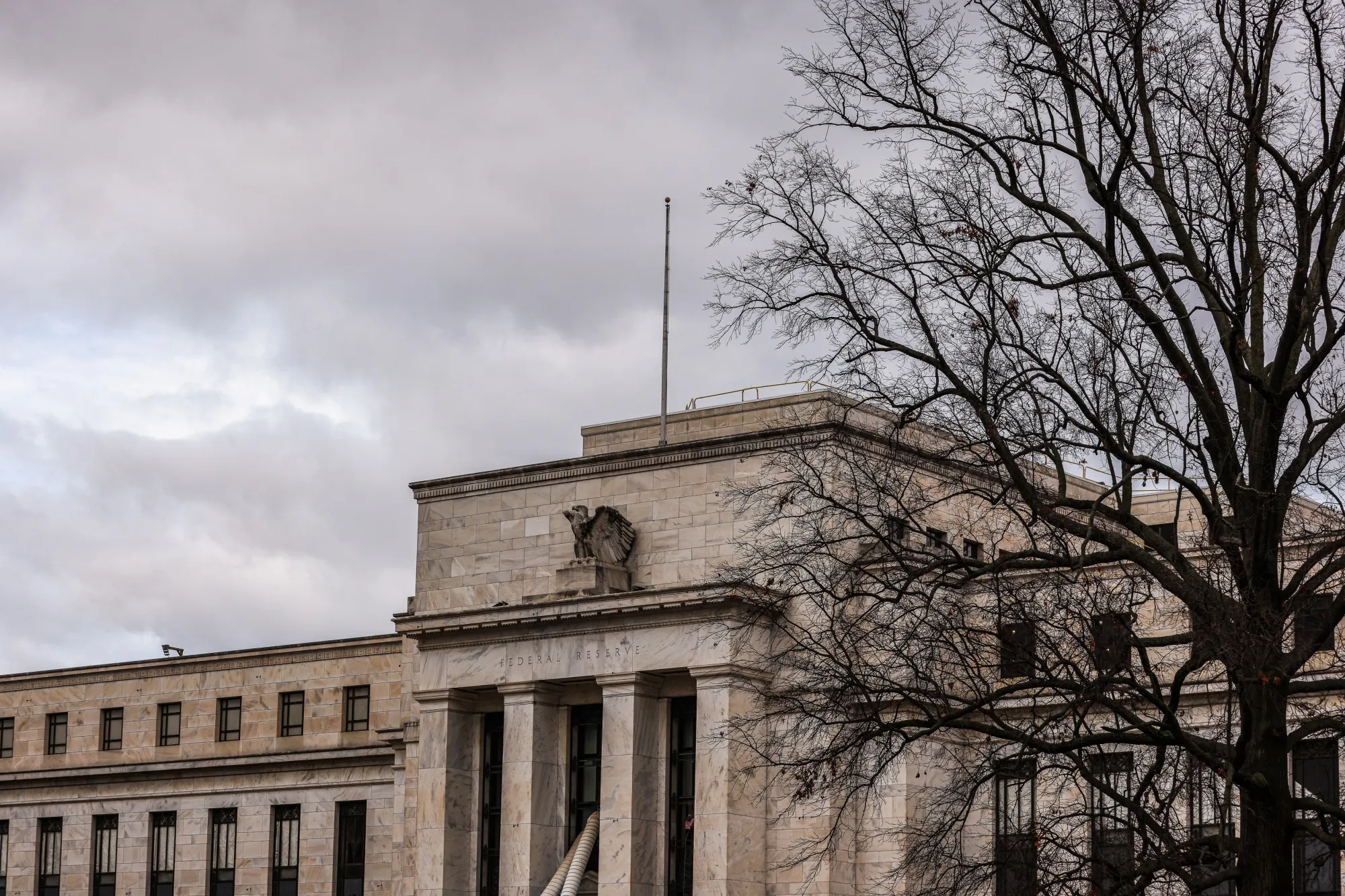 The Marriner S. Eccles Federal Reserve building in Washington, DC.