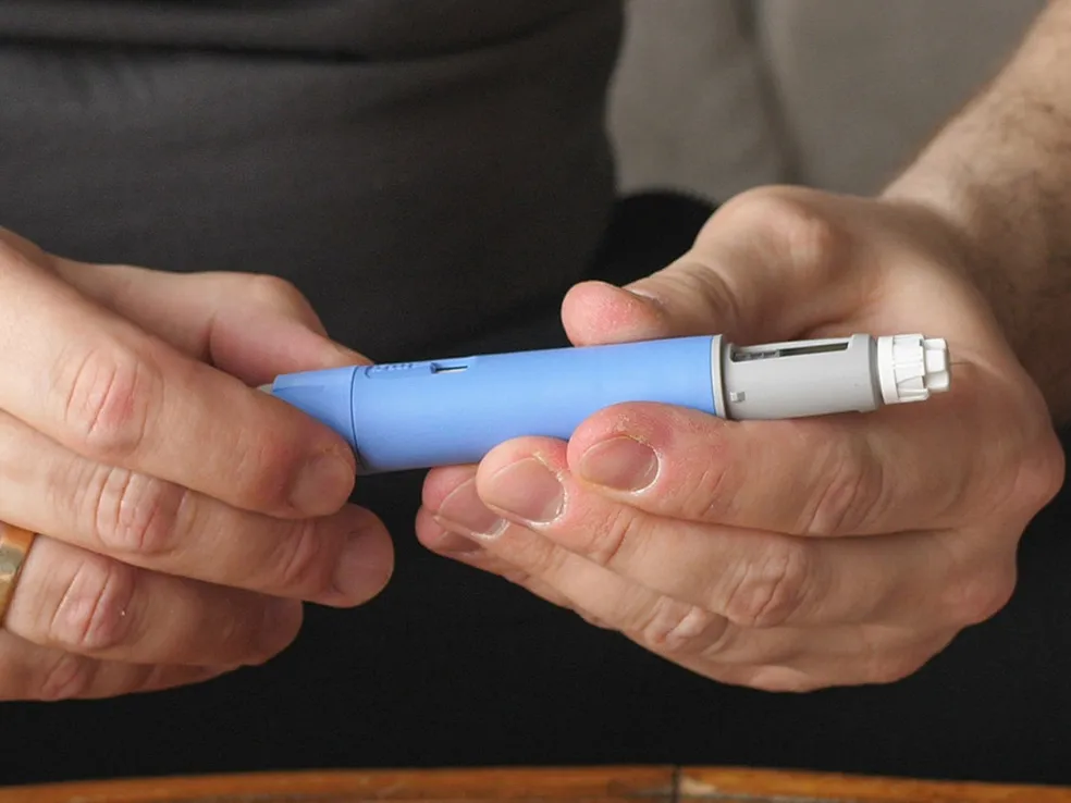An Ozempic&nbsp;injectior.